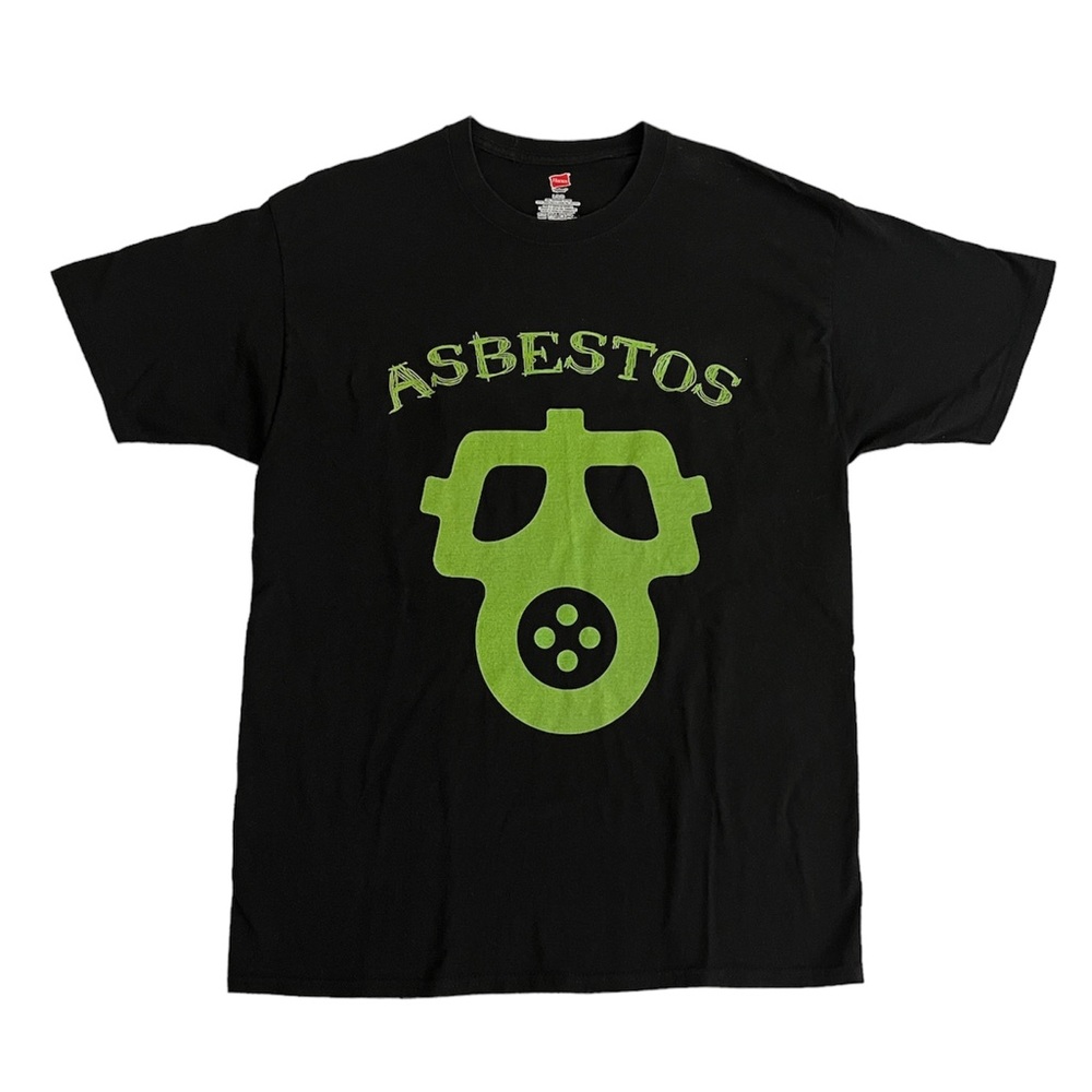 Asbestos World Tour Band Tee Sz L